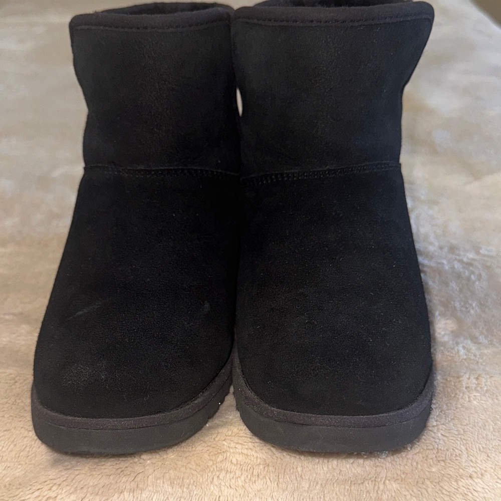 UGG Black Suede Boots